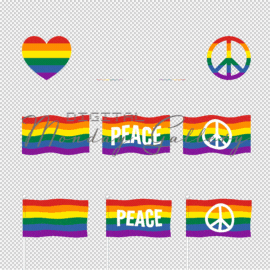 SET Regenbogen animierte Gifs