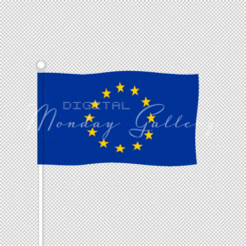 Flagge EU Animation Gif