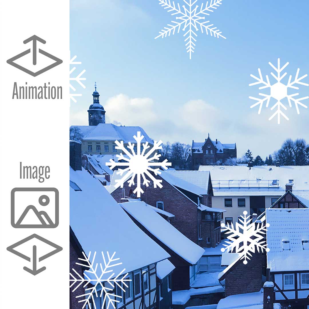 Animation Winter Schnneflocken 5