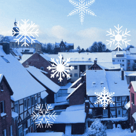 Animation Winter Schnneflocken 1